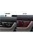 Kırmızı Ahşap Tahıl Iç Kapı Koltuk Ayarlama Anahtarı Kapak Trim Mercedes-Benz C Sınıfı W204 2007-2013 (Yurt Dışından) 4