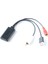 Araba Evrensel Kablosuz Bluetooth Modül Müzik Adaptörü Rca Aux Audio Kablosu USB Powered (Yurt Dışından) 1
