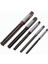 20PCS Flütler El Raybaları Set H8 Kesicilik Düz Sapı El Raybaları 4MM/5MM/6MM/8MM/10MM Set (Yurt Dışından) 2