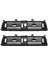 2x Araç Gösterge Tablosu Merkezi Temiz Hava Havalandırma Izgarası Bmw 6 Serisi F06 F12 F13 630 635 640 645 650 6429197486 (Yurt Dışından) 1