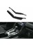 2pcs Karbon Fiber Dişli Vites Şerit Paneli Kapak Kapağı Honda Civic 10TH 2016-2019 (Yurt Dışından) 2