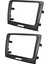 2x Siyah 220 x 130 x 210MM 2 Dın Car DVD Radyo Tamaman Dash Paneli 2009-2014 Skoda Superb (Yurt Dışından) 1