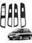 Araba Karbon Fiber Pencere Cam Kaldırma Düğmesi Anahtarı Kapak Nissan Tiida Rhd 2005-2010 Için Trim Kapı Kolçak Paneli (Yurt Dışından) 5