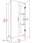Soft Lines 3 Raflı Çok Amaçlı Dolap Mutfak Salon Banyo Ofis Salon Dolabı Beyaz 3
