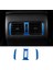 Toyota 4runner Için 2010-2023 Karbon Fiber Araba Arka Hava Çıkış Kapağı Kaplama Döşeme Iç Aksesuarları (Yurt Dışından) 3