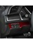 Abs Kırmızı Karbon Far Far Anahtarı Kapak Trim Dekor Sticker Honda Civic 10. Gen 2016 2017 2018 2019 (Lhd) (Yurt Dışından) 4