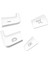 60PC Direksiyon Düğmesi Kapakları Mercedes Için Döşeme Çıkartmaları Benz Glc X253 2015 2016 &amp; C Sınıfı W205 2014 2015 Gümüş Abs (Yurt Dışından) 2