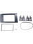 Suzuki Için 3x Swift 2005-2010 2 Dın Ses Paneli DVD Gezinme Panel Çerçeve Araba Fasya Stereo Radyo Paneli (Yurt Dışından) 2