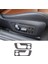Bmw 8 Serisi G14 G15 G15 G16 2019-2022 Karbon Fiber Koltuk Ayarlama Anahtarı Panel Kapak Trim Sticker Aksesuarları (Yurt Dışından) 2