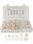 190 Pcs (Awg 8 6 4 2 1 2/0) 2/0-8 Gauge Wire Ferrules Kitleri Kaplamalı Bakır Kıvrım Konnektörü Ferrules Pim Kablosu Uç (Yurt Dışından) 1