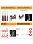 238PCS Trim Kaldırma Aracı, Otomatik Pusme Pimi Tampon Tutucu Klip Seti, Araba Paneli Radyo Çıkarma Otomatik Klips Pensesi (Yurt Dışından) 5