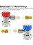R134A H / L Otomatik Araç Hızlı Bağlayıcı Bağlayıcı Pirinç Adaptör Klima Soğutucu Akışkanı Ayarlanabilir Ac Manifold Göstergesi (Yurt Dışından) 5