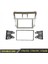 2x 2 Din Araba Stereo Radyo DVD Oynatıcı Çerçeve Toyota Vios Için Fasya Panel Trim 2007-2012, Belta 2005-2008, Yaris Sedan 2006+ (Yurt Dışından) 3