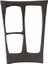 Bmw X5 E70 X6 E71 2010-2013 Rhd Için Araba Yumuşak Karbon Fiber Merkezi Kontrol Dişli Vites Paneli Kapak Kapağı (Yurt Dışından) 3