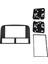 Jeep Grand Cherokee Için Araba Radyosu Fasyası 1999-2005 Panel Dash Kit Trim Fasya Plakası Stereo Konsol Kapağı Çerçeve Adaptör (Yurt Dışından) 1