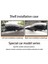 Toyota Prado 2018-2021 Için Araba 360 ° Panoramik Görüntü Sistemi Kamera Braket Kalıp Ön ve Arka Sol ve Sağ (Yurt Dışından) 2