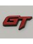 Ford Mustang Focus Için 2x 3D Gt Logo Araba Sticker 2 3 Fiesta Ranger Mondeo Mk2 Kırmızı+Siyah ve Kırmızı+Gümüş (Yurt Dışından) 5