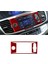 Honda Accord 2013-2017 Tip C Için Kırmızı Karbon Fiber Merkezi Konsol Paneli Kapak Trim (Yurt Dışından) 5