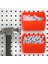 16 Adet Pegboard Kutuları Kit Pegboard Parçaları Depolama Pegboard Aksesuarları Donanım Düzenlemek Için Çalışma Tezgahı Kutuları (Kırmızı) (Yurt Dışından) 4