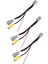 3x Araç Arka Görünüm Kamerası Rca Video Ters Kamera Mitsubishi Outlander Asx Gf Gg Zj Için Kablo Adaptörü Dönüştürme Kablosu Adaptörü (Yurt Dışından) 1