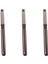 3x Yüksek Hızlı Çelik Düz Şaft 5mm 6-Flute El Yaratıcı 3,3 Inç Uzunluk (Yurt Dışından) 1
