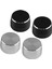 4pcs Benz Smart Fortwo 451 2009-2014 Araç Silecek Dişli Kapağı Dekoratif Araba Stil Siyah (Yurt Dışından) 4