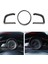 Mazda 3 Axela Için 15X 2014-2018 Karbon Fiber Gösterge Tablosu Iç Cihaz Çerçevesi Kapak Döşeme (Yurt Dışından) 3
