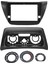 2000-2010 Için 9 Inç Araba Fasyası Mitsubishi Lancer Ix 2din Fasya Ses Montajı Adaptör Paneli Çerçeve Kiti Araç Aksesuarları (Yurt Dışından) 1