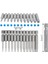 24 Paket Torx Kafa Tornavida Bit Seti 1/4 Inç Hex Shank T5-T40 Yıldız Tornavida Alet Kiti 2 Paket Saplı (Yurt Dışından) 2