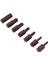 Broppe 7pcs T20-55 Torx Tornavida Bit S2 Çelik 10MM Hex Shank Etki Tornavida T20/T25/T30/T40/T45/T50/T55 (Yurt Dışından) 3