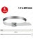 Paslanmaz Çelik Metal Kablo Bağı 7.9 x 200 mm 5 Adet 3