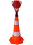 Pvc Trafik Konisi 70 cm Çift Reflektifli Trafik Dubası 4