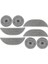 Roborock S8 Maxv Ultra Vibra Rise 3.0 Paspas Sistemi Için Mikrofiber Mendil Seti - Hızlı, Tekrar Kullanılabilir ve Yıkanabilir (Yurt Dışından) 1