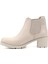 Kadın Ten Kalın Topuklu Chelsea Bot 4