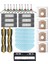 28 Adet Ecovacs Deebot T9 T9MAX T9POWER T10 Robotlu Süpürge Fırça ile Toz Kutusu Filtre Temizleme Değiştirme (Yurt Dışından) 1