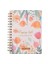 Renkli Çiçek Desenli Bölmeli Spiral Defter 1