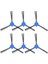 6 Adet Yan Fırça Ev Temizlik Malzemeleri Conga 1090 Elektrikli Süpürge Fırçası Yedek Parça Aksesuarları Temizleme (Yurt Dışından) 1