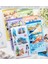 20 Sayfa Tematik Scrapbook Sticker Kitabı – Dekoratif Etiket Seti 1