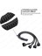 4 Pin 4 Lü Fan Çoklayıcı Pwm Y Splitter Kablo 5