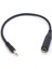 3.5mm Mono Erkek - 6.35MM Dişi Dönüştürücü Ses Kablosu 1