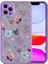 iPhone 12 Pro 6.1inç Kamera Korumalı Çiçek Desenli Silikon KILIF-(1903) 2