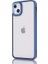 Ally iPhone 13 6.1inç Kılıf Parlak Renkli Çerçeveli Ultra Lüx Tpu Silikon KILIF-(1903) 1