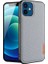 Dux Ducis Fino Serisi iPhone 12 -12 Pro 6.1inç Kılıf Premium Dokuma Silikon KILIF-(1903) 2