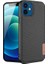 Dux Ducis Fino Serisi iPhone 12 -12 Pro 6.1inç Kılıf Premium Dokuma Silikon KILIF-(1903) 1