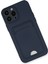 Newface iPhone 13 Pro Max Kılıf Kelvin Kartvizitli Silikon - Lacivert 3