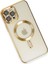 Newface iPhone 12 Pro Max Kılıf Kross Magneticsafe Kapak - Gold 3
