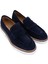 Erkek Hakiki Deri Lacivert Süet Loafer Ayakkabı 325 55368 Erk Ayk Y25 Lacı Suet 2