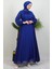 Helen Taşlı Janjan Elbise Gece Mavi 3