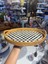 Damalı Oval Rattan Tepsi 33X24CM 1
