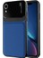 Apple iPhone Xr 6.1 Kılıf Parlak Tpu Emiks Kapak Lacivert 1